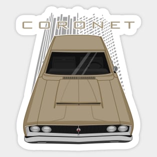 Dodge Coronet 1968 - gold Sticker